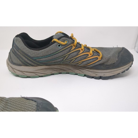 Merrel Womens Bare Foot‎ Access Trail Shoes Running Gray Orange Size 8.5 J01622 - Picture 2 of 10